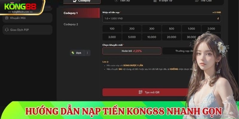 Hướng dẫn 3 bước nạp tiền siêu dễ cho người mới