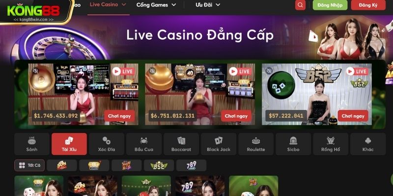 Kong88 hướng đến việc thiết lập môi trường cá cược minh bạch, chuyên nghiệp