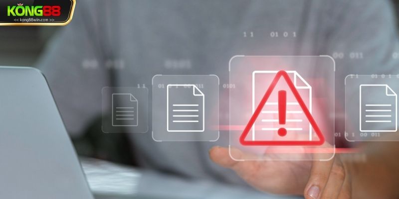 Tài khoản Kong88 bị khóa do có sự sai lệch thông tin người dùng